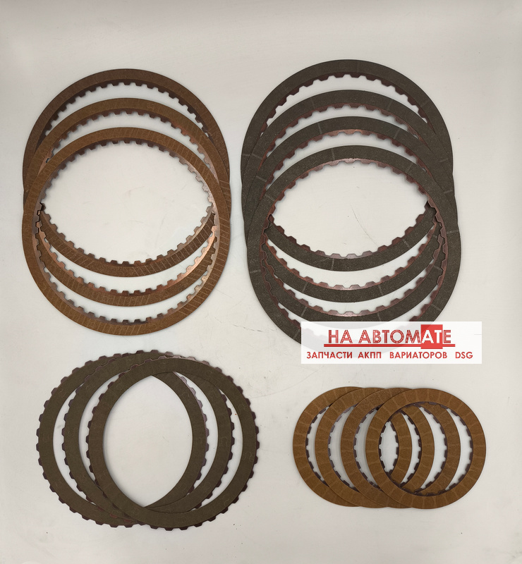Комплект фрикционных дисков 6T40/6T45/6T50 (Gen 1)